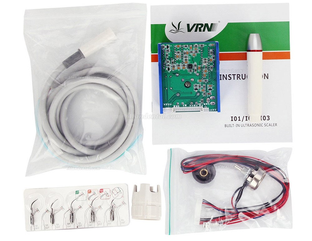 VRN-I03 Built-in Ultrasonic Piezo Scaler Fiber Optic Handpiece For Dental Unit